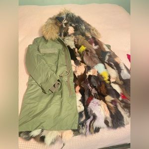 Mr. And Mrs fur Parker jacket